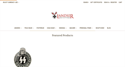 Desktop Screenshot of landser.com